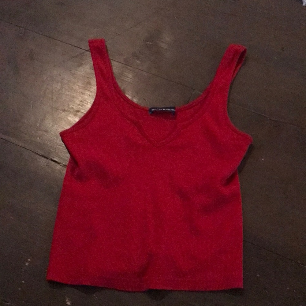 Red Brandy Melville tank